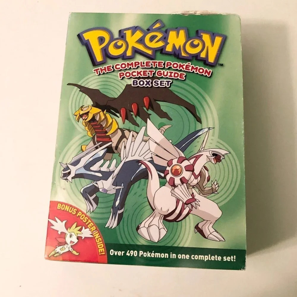 2013 Pokemon The Complete Pokemon Pocket Guides Box Set
